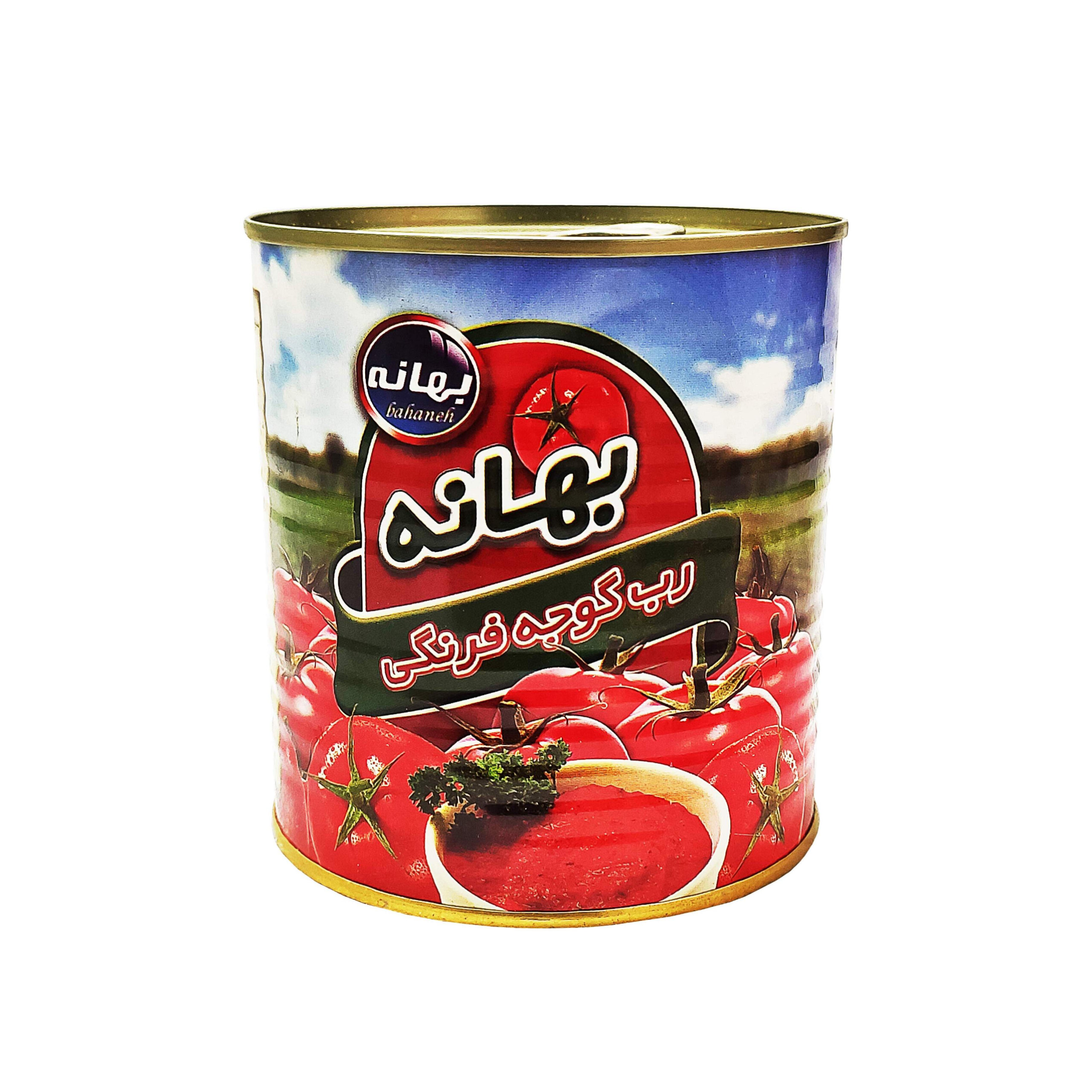 فروش عمده رب گوجه فرنگی بهانه از کارخانه
