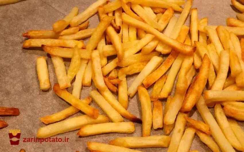تصویر 1 از قیمت سیب زمینی سرخ کرده نیمه آماده 800گرمی + عصرانه لذیذ دورهمی های دوستانه + فروش عمده قیمت بصرفه