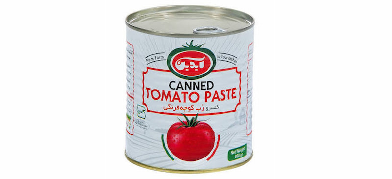 رب گوجه فرنگی آیدین با غلظت بالا و طعم بی نظیر