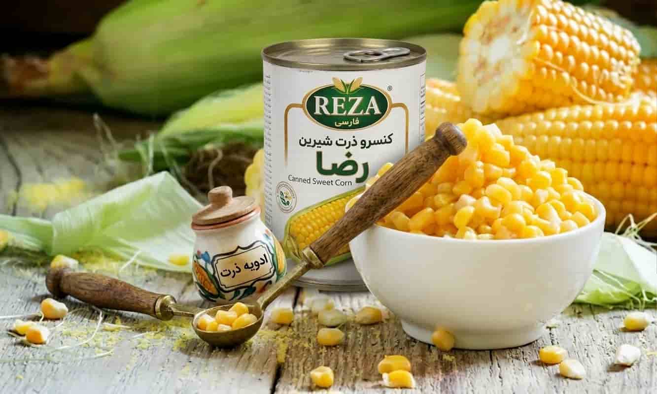 تصویر 2 از کنسرو ذرت رضا انتخابی ایده آل برای وعده های خوشمزه