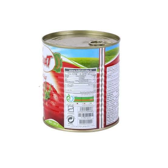 تصویر 3 از رب گوجه فرنگی قوطی فلزی با حفظ کیفیت و طعم طبیعی