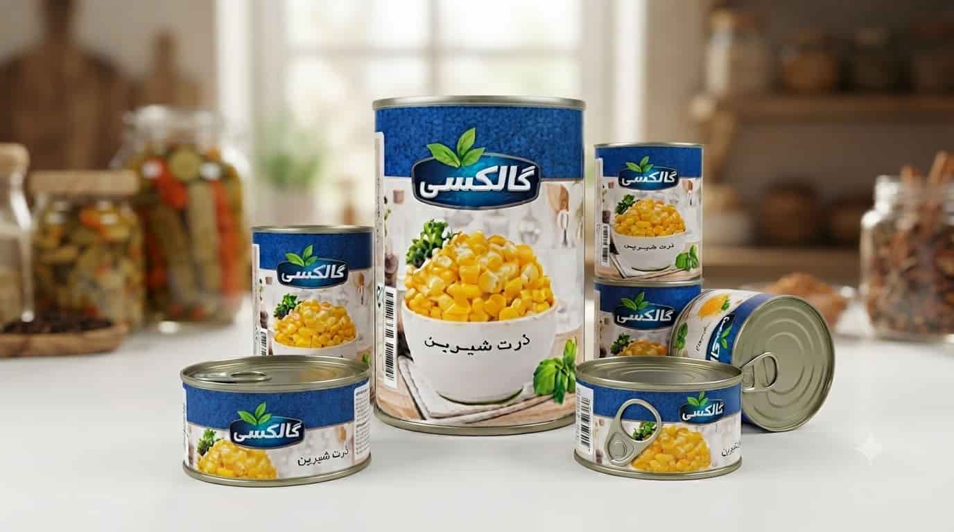 تصویر 1 از کنسرو ذرت گلکسی با تازگی ماندگار و مطلوب