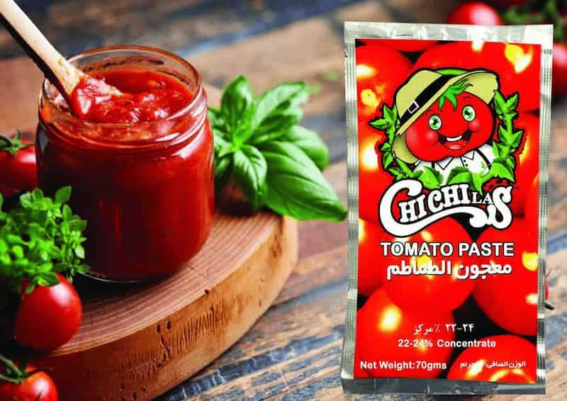 تصویر 1 از رب گوجه فرنگی تک نفره با بسته بندی کوچک و کاربردی