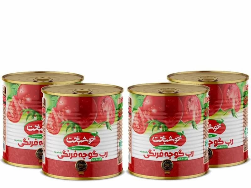 تصویر 1 از رب گوجه فرنگی خوشبخت مناسب آشپزی روزانه و حرفه ای