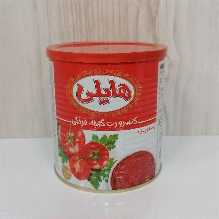 تصویر 3 از رب گوجه فرنگی هایلی با غلظت استاندارد و بافت یکدست