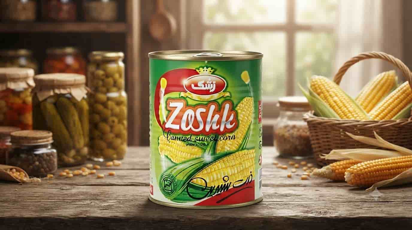 کنسرو ذرت زشک انتخابی مناسب برای آشپزخانه