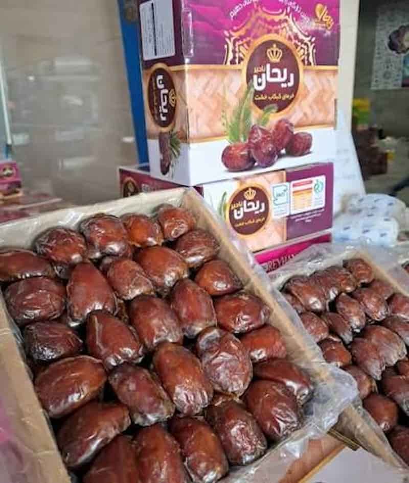تصویر 3 از خرما کبکاب خشت ریحان با بافت فوق العاده لطیف و بسیار شیرین و پرشهد