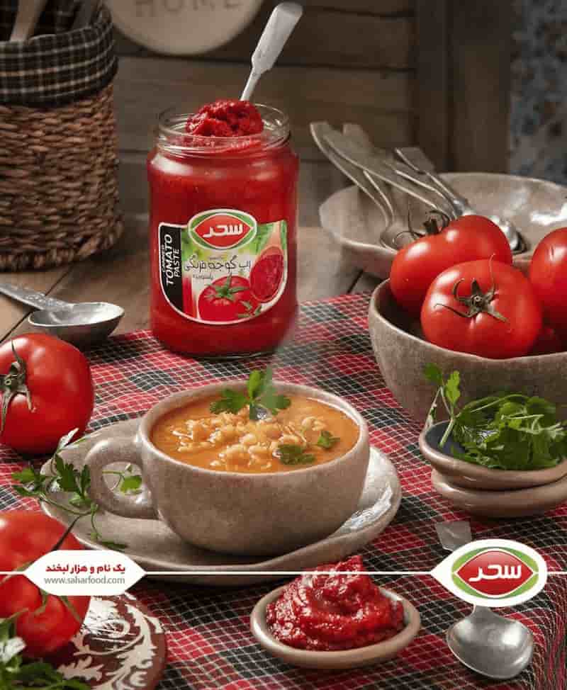 تصویر 1 از رب گوجه فرنگی سحر محصولی کاربردی برای انواع خورشت، سس و خوراک