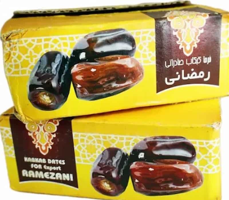 خرما کبکاب رمضانی با بافت لطیف و طعم اصیل نخلستان های جنوب