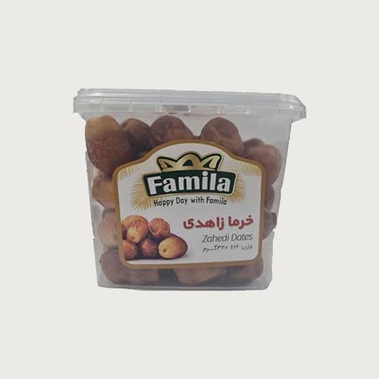 خرما زاهدی فامیلا مناسب میز پذیرایی و مصارف خانگی