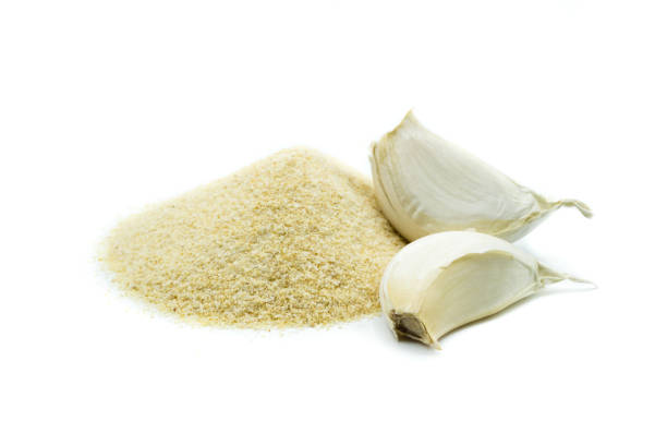 تصویر 1 از پودر سیر خانگی تهیه شده از سیر تازه و خوش عطر
