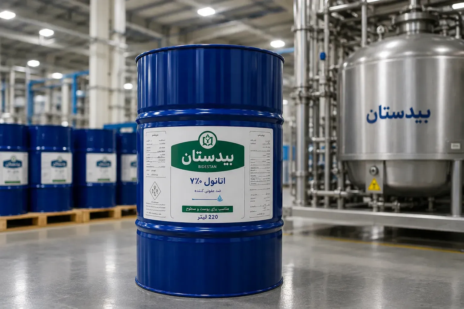 تصویر 5 از الکل طبی ۹۶ درصد ۲۰ لیتری تأمین عمده قیمت رقابتی وارسال سریع
