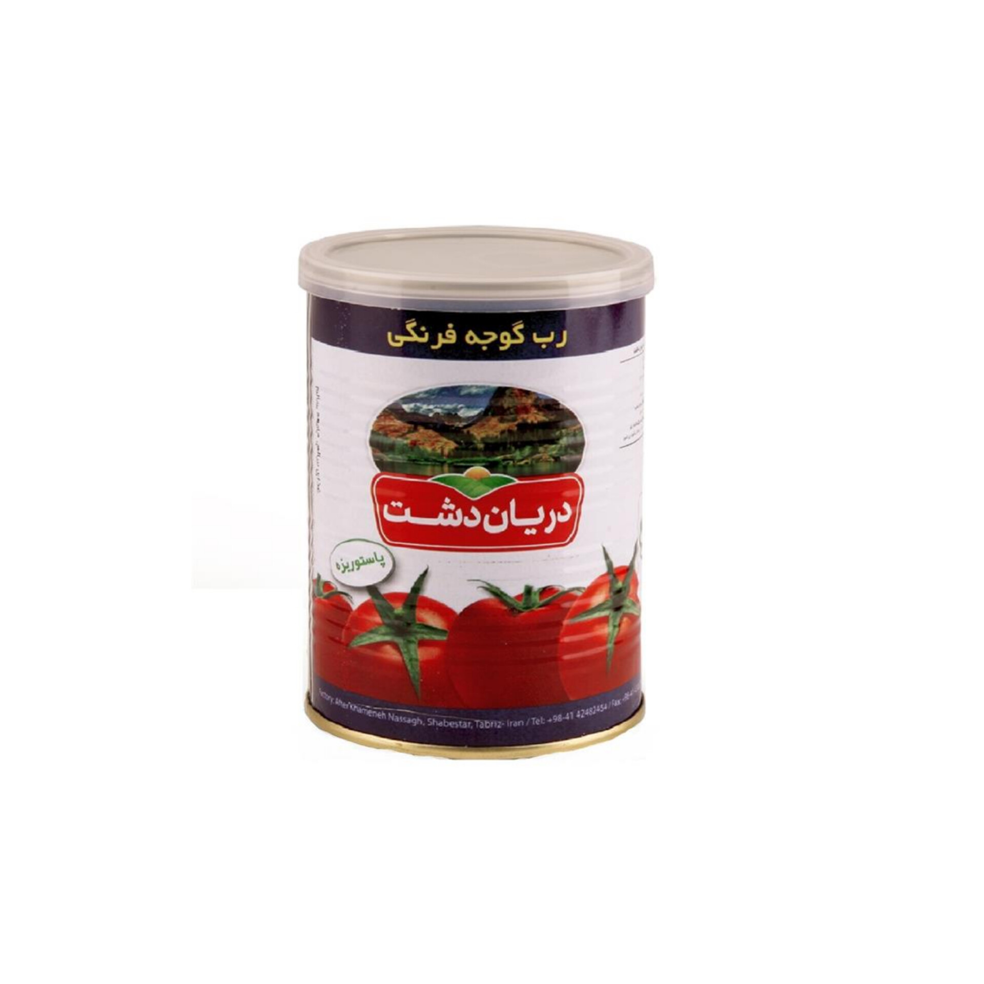 رب گوجه فرنگی  دریان دشت غلیظ و طبیعی با استانداردهای بین‌المللی