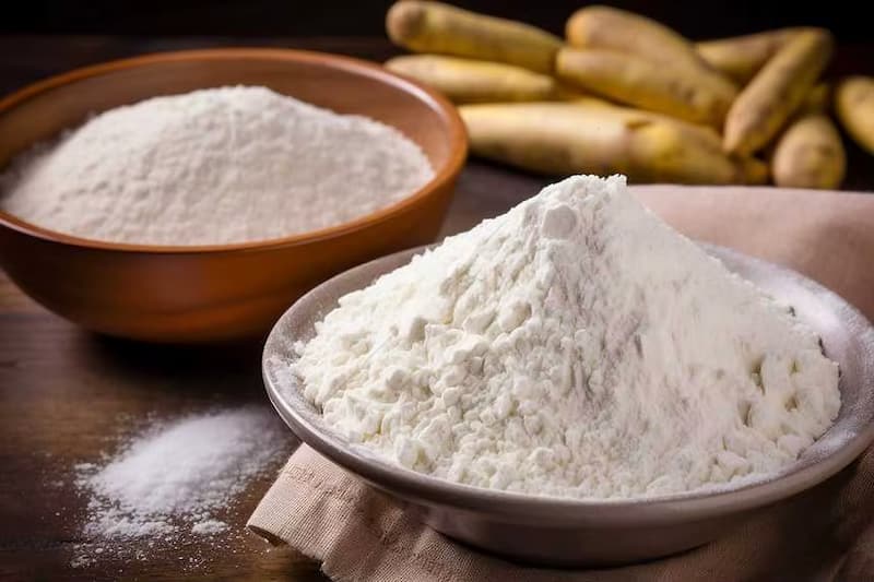 تصویر 2 از آرد برنج پاکتی با انحلال عالی و بدون گلوله شدن هنگام پخت انواع دسر