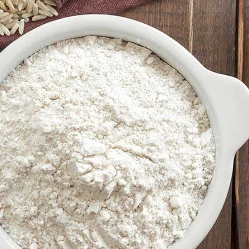 تصویر 1 از آرد برنج پاکتی با انحلال عالی و بدون گلوله شدن هنگام پخت انواع دسر