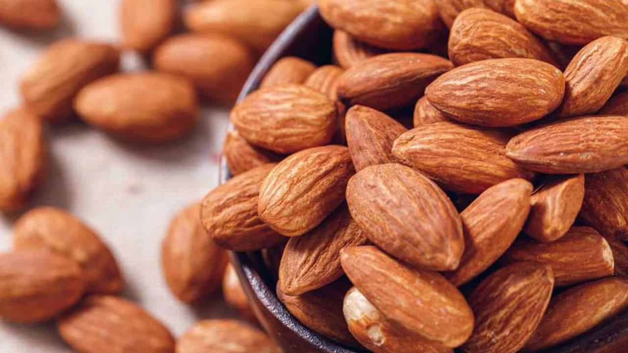 بادام مامایی سامان با طعم اصیل جهت استفاده در ترکیب آجیل های سفارشی