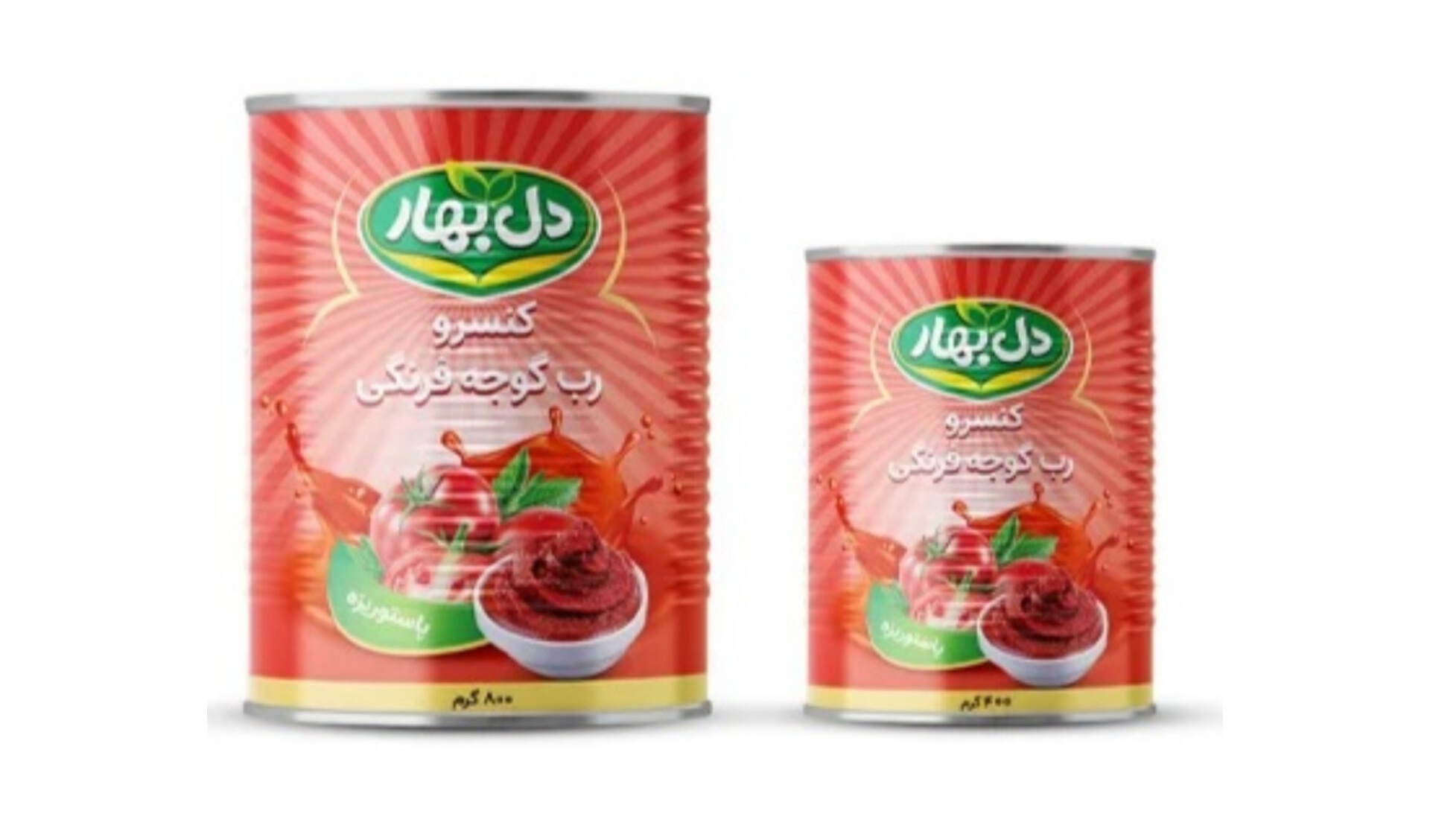 خرید رب گوجه فرنگی دل بهار با قیمت همکاری ویژه عمده