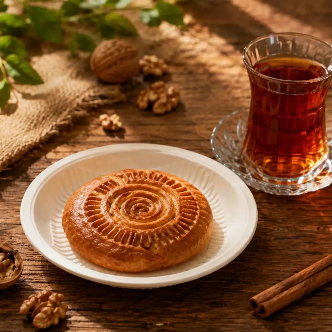 بشقاب یکبار مصرف گیاهی _فروش عمده مناسب کافی شاپ