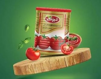 رب گوجه فرنگی تبرک تولید شده برای مصارف خانگی و صنعتی