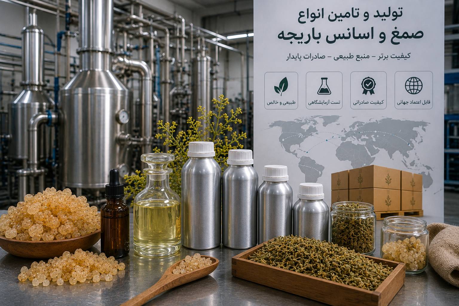 اسانس ناب باریجه صنایع دارویی