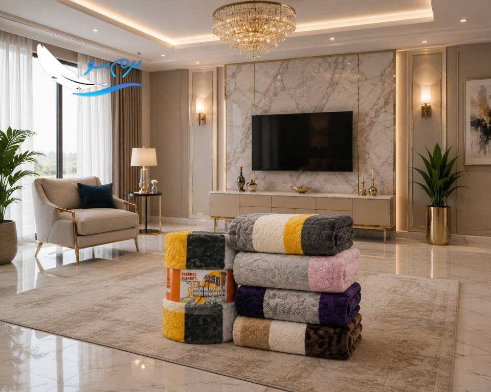 قیمت عمده و کف بازار پتو مسافرتی ماندانا دونفره