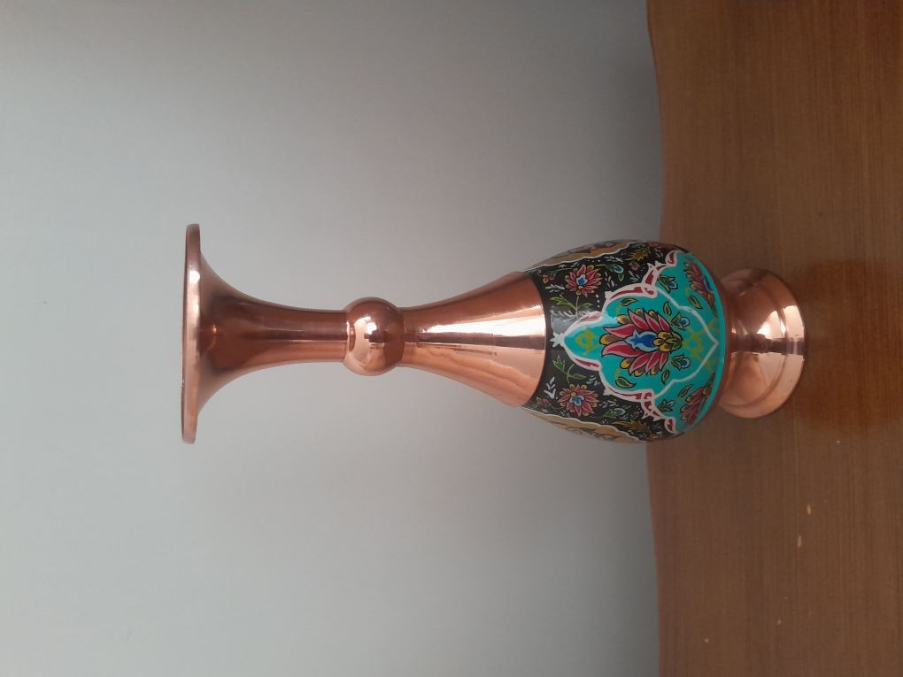 گلدان مسی