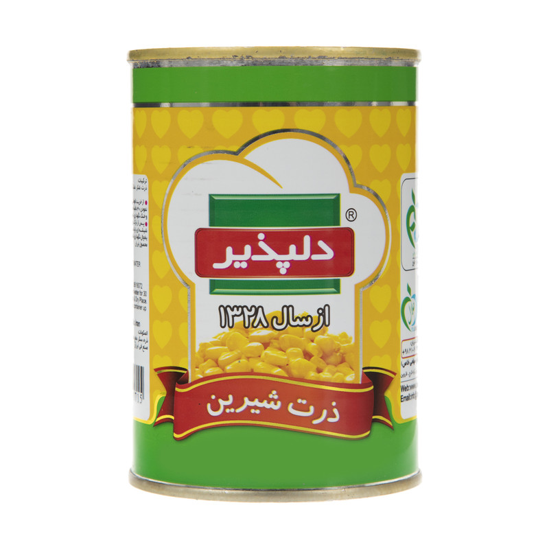خرید و قیمت کنسرو ذرت شیرین دلپذیر + فروش صادراتی