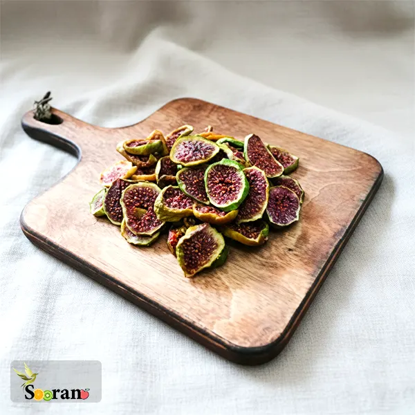 انجیر خشک چیپسی با طعم شیرین و بافت ترد