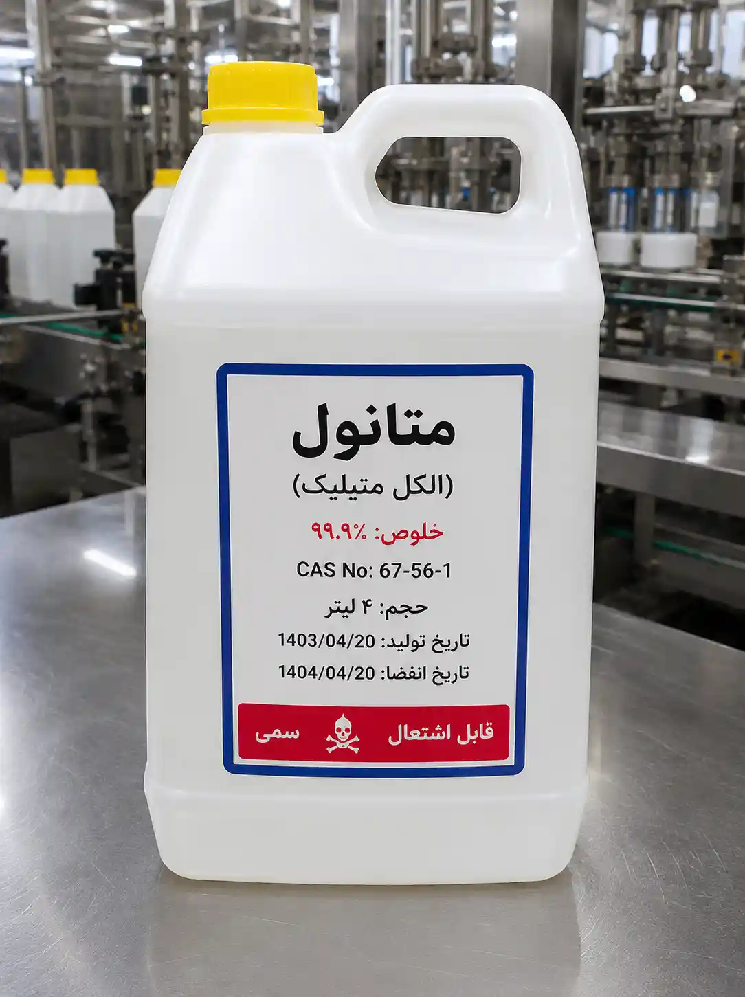 تصویر 1 از متانول پتروشیمی فروش عمده ای ویژه بازرگانان و صنایع