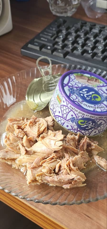 فروش عمده کنسرو ماهی خوشتون بنفش