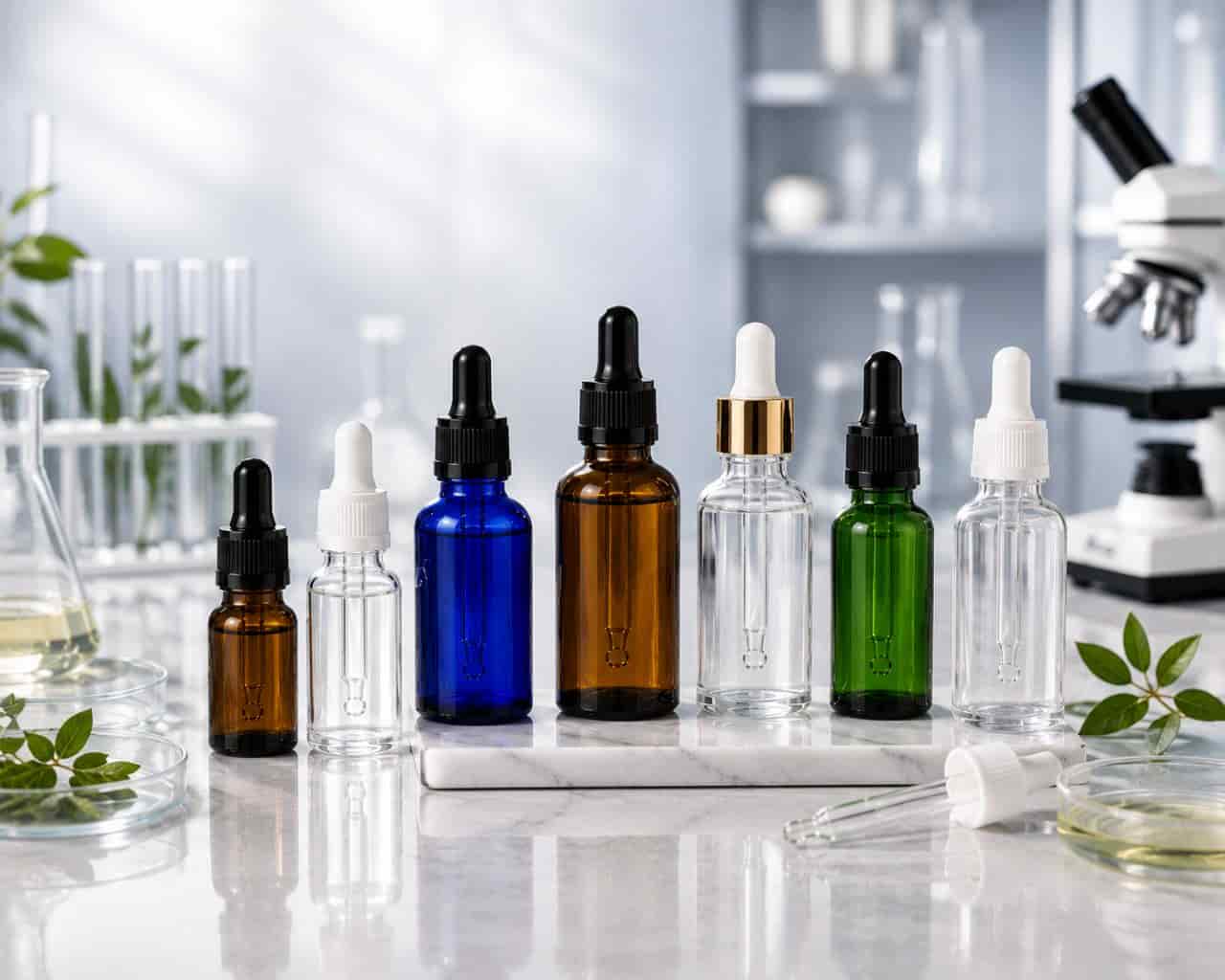 بطری قطره چکان روغن انتخاب مطمئن برای بسته بندی حرفه ای