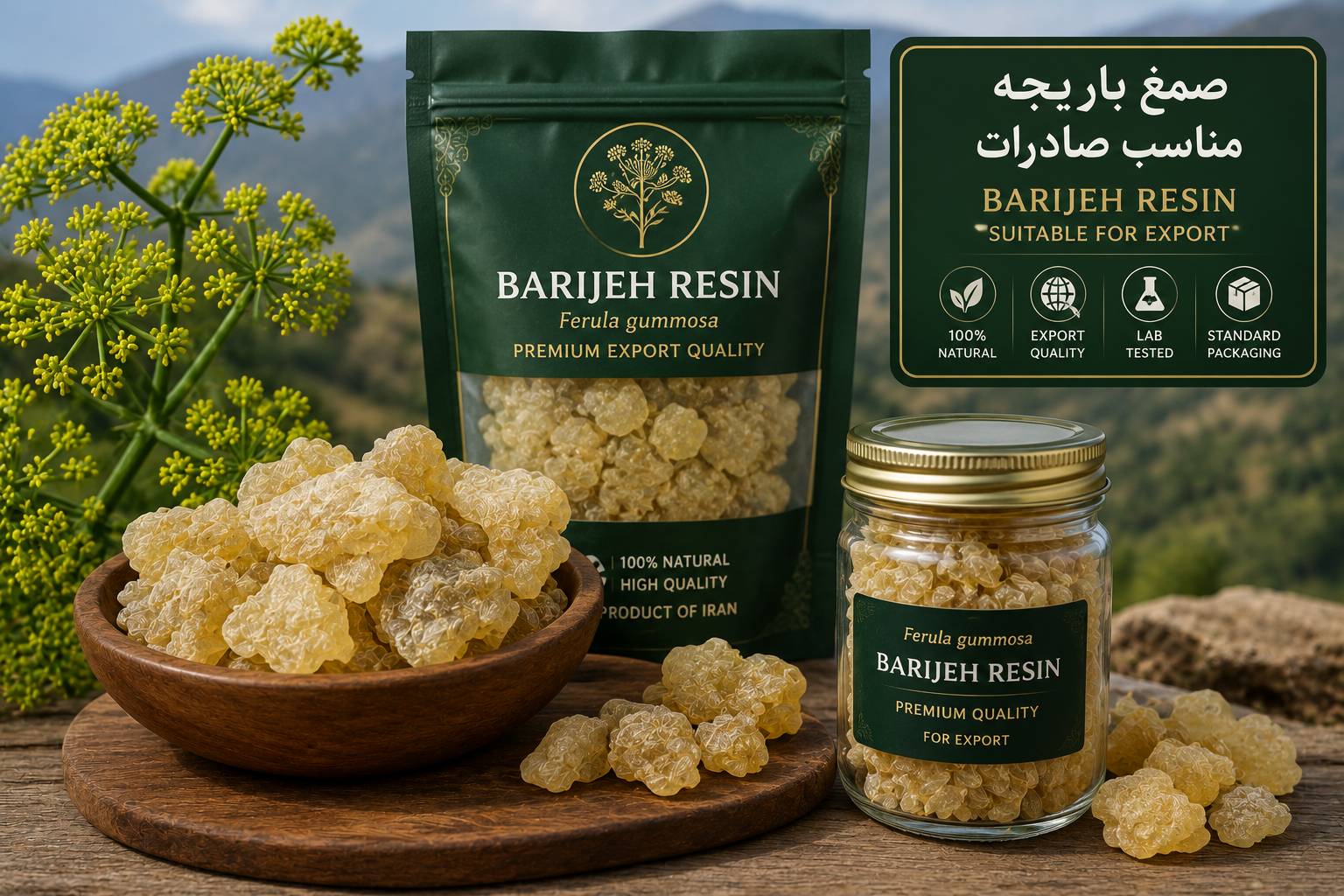 آینده بازار صمغ باریجه