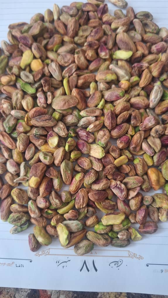 فروش مغز پسته گلدار دستگاه شکن رفسنجان با قیمت مناسب