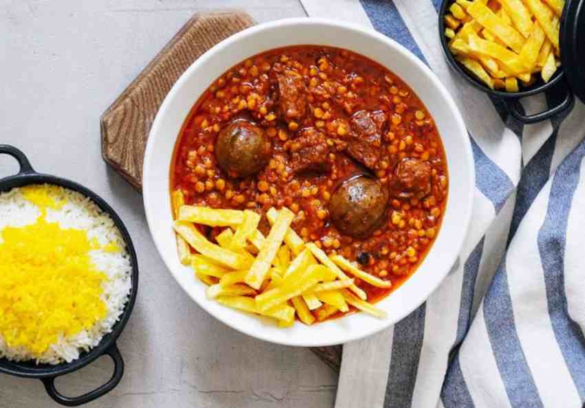 تصویر 1 از خلال سیب زمینی خورشتی نیمه آماده + مخصوص قیمه و خورش نذری + فروش عمده مستقیم از کارخانه