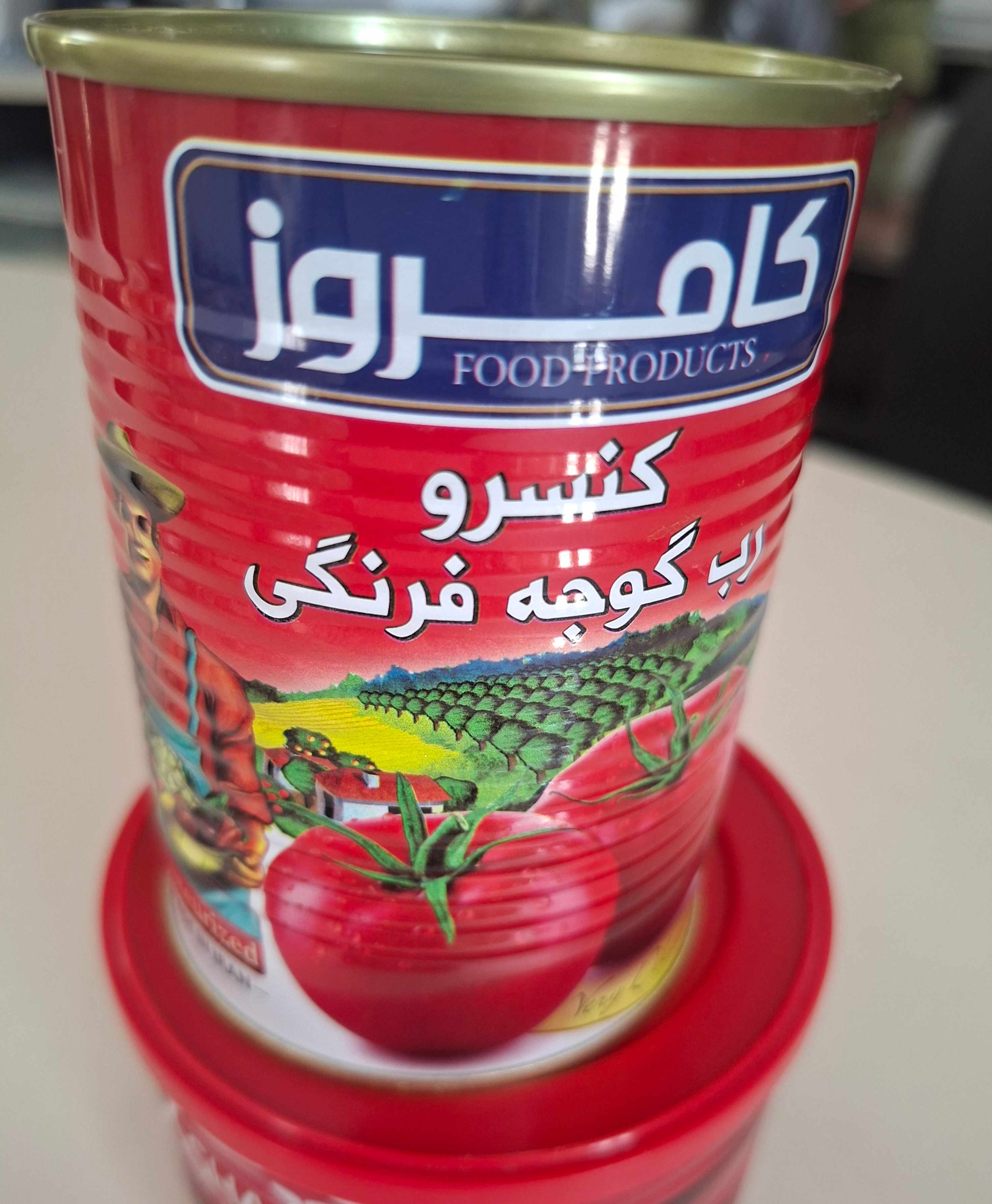 تصویر 2 از خرید رب گوجه فرنگی ۴۰۰ گرمی + قیمت کارخانه و عرضه عمده