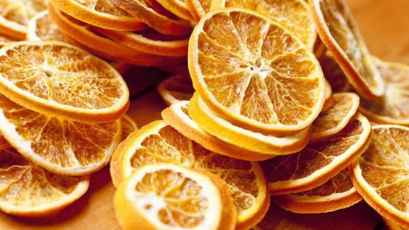 میوه خشک پرتقال مناسب استفاده در دسر و کیک