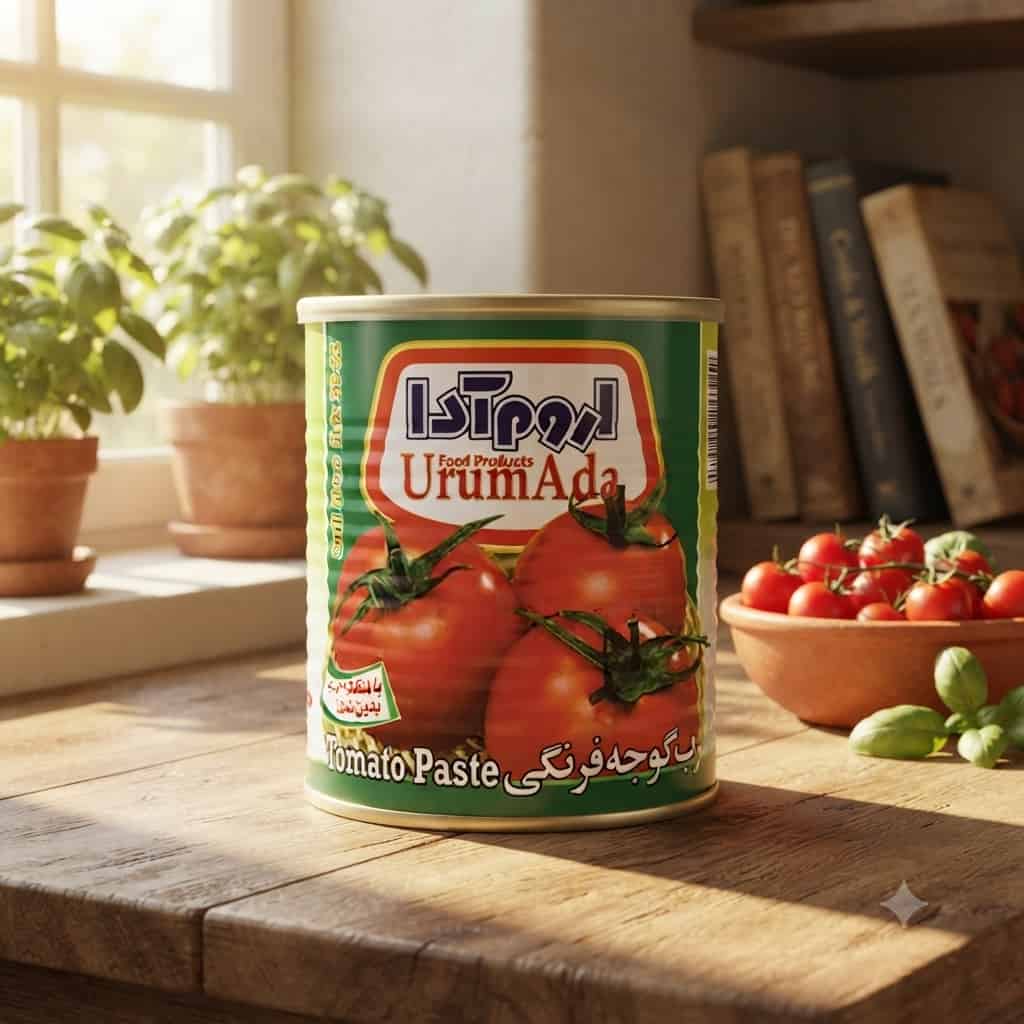 رب گوجه فرنگی اروم آدا حاصل گوجه های آفتاب رسیده