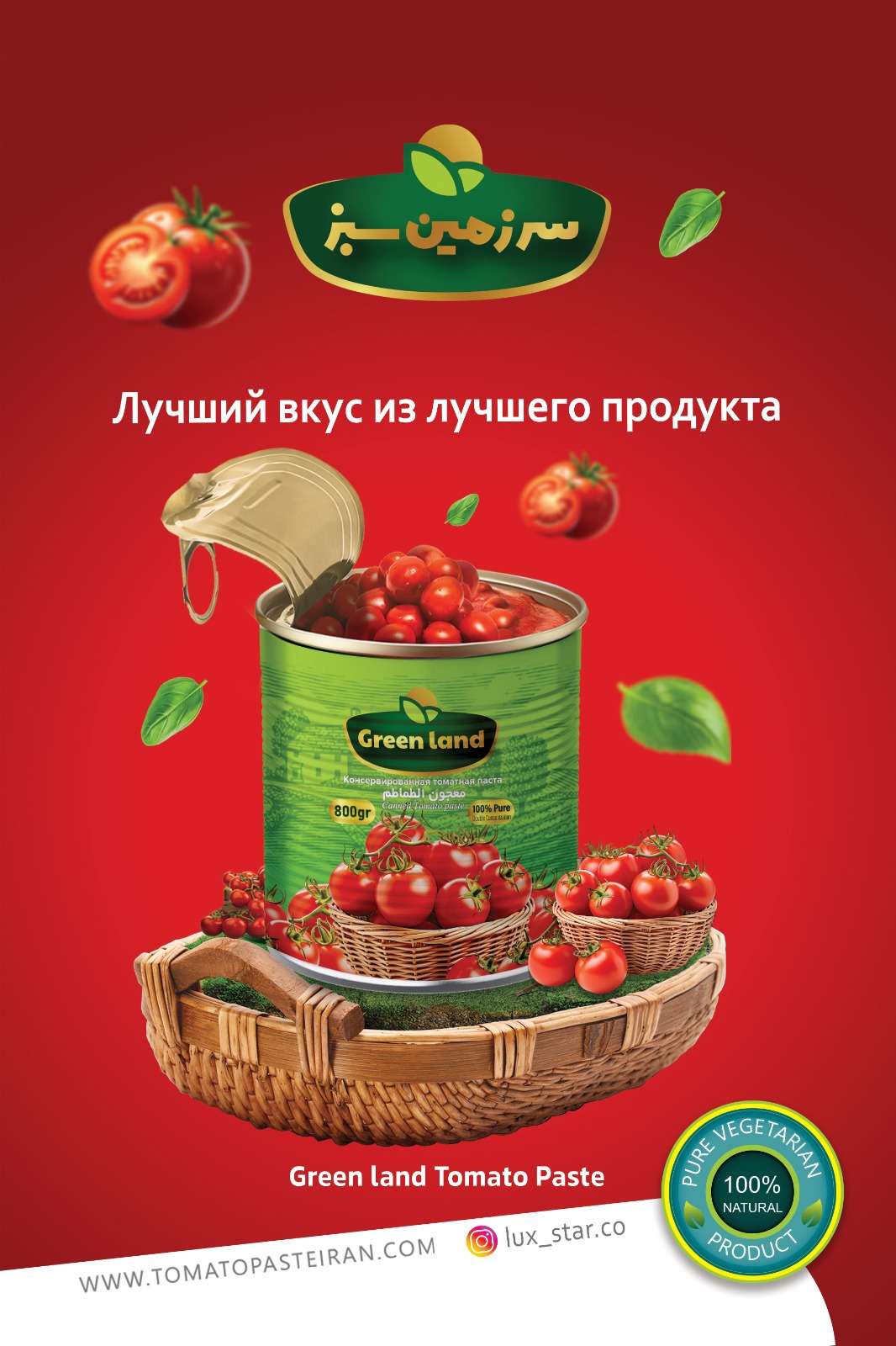 تصویر 4 از کنسرو رب گوجه فرنگی با بریکس استاندارد + فروش عمده و صادراتی