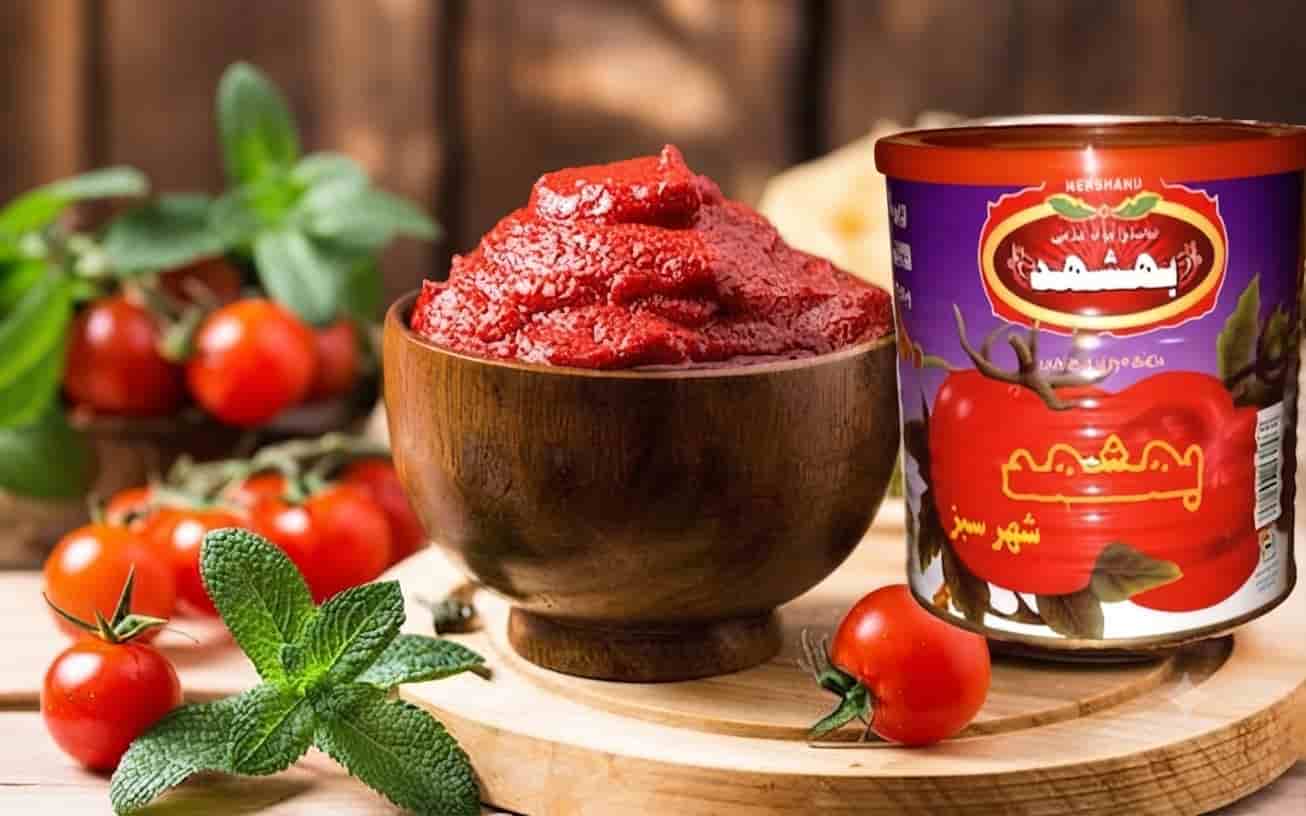 رب گوجه فرنگی بهشهد مناسب برای تهیه انواع سس های حرفه ای