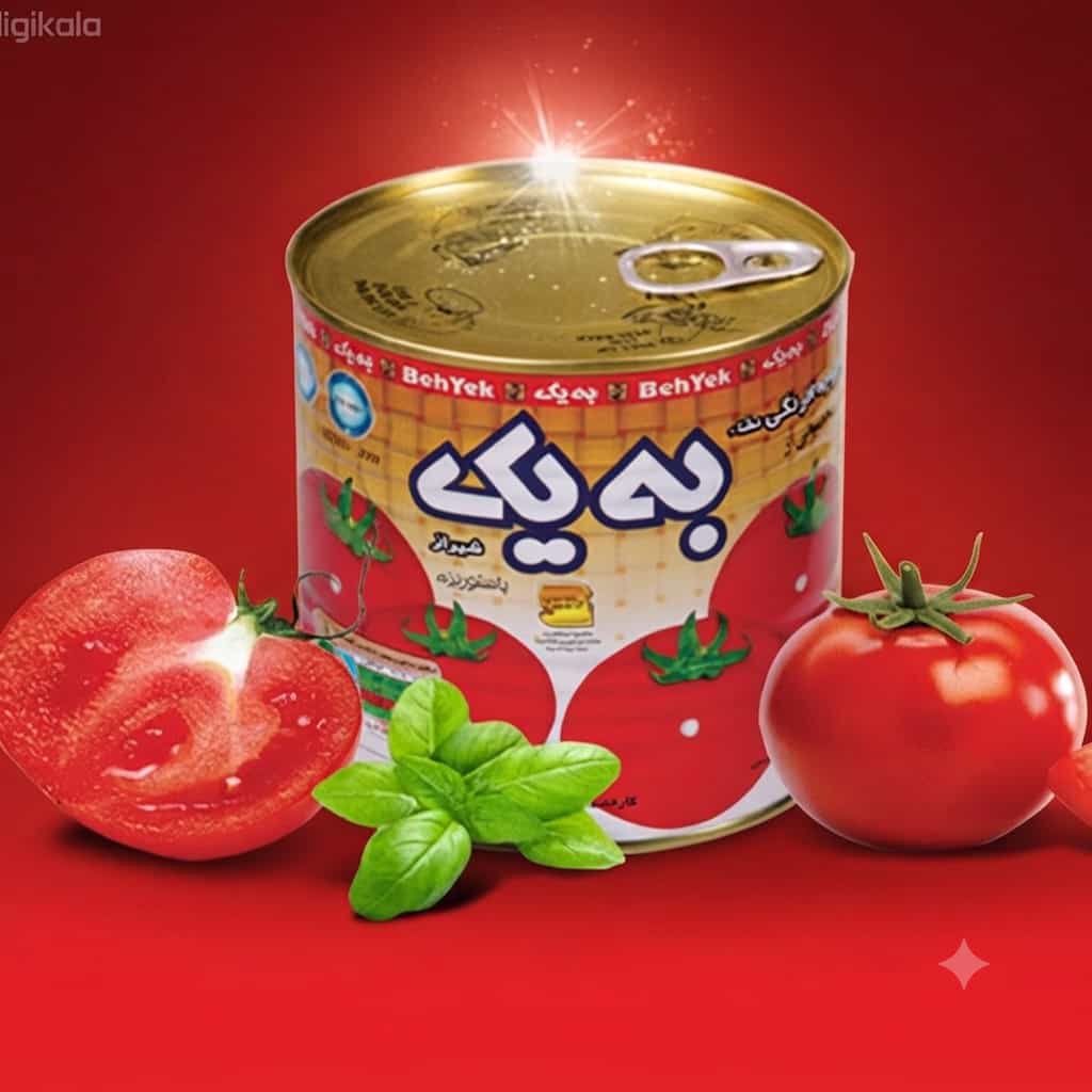 رب گوجه فرنگی به یک عصاره خالص برای خوش رنگ کردن انواع خورش