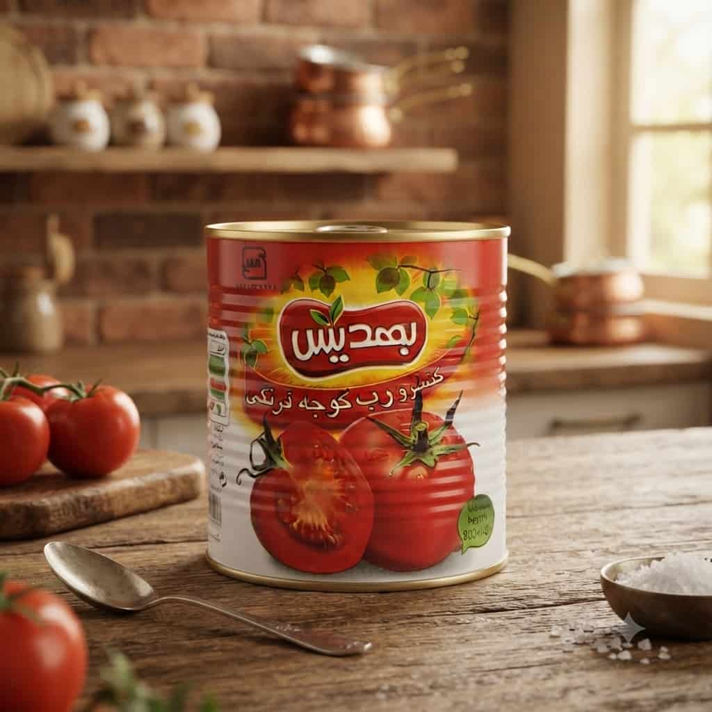 رب گوجه‌فرنگی بهدیس با عطر و طعم گوجه تازه