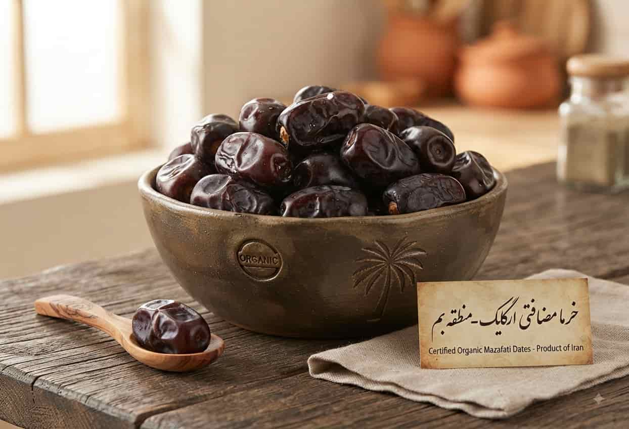 خرما مضافتی ارگانیک انتخابی متفاوت برای سفره سالم