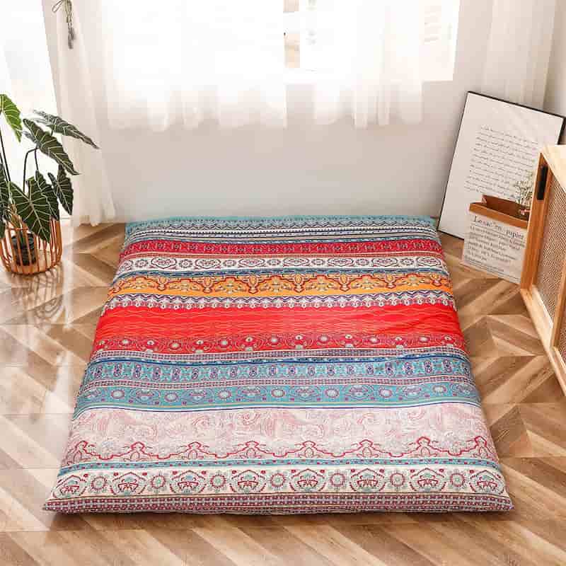 تشک مسافرتی بادی با قابلیت باد شدن سریع و حمل آسان