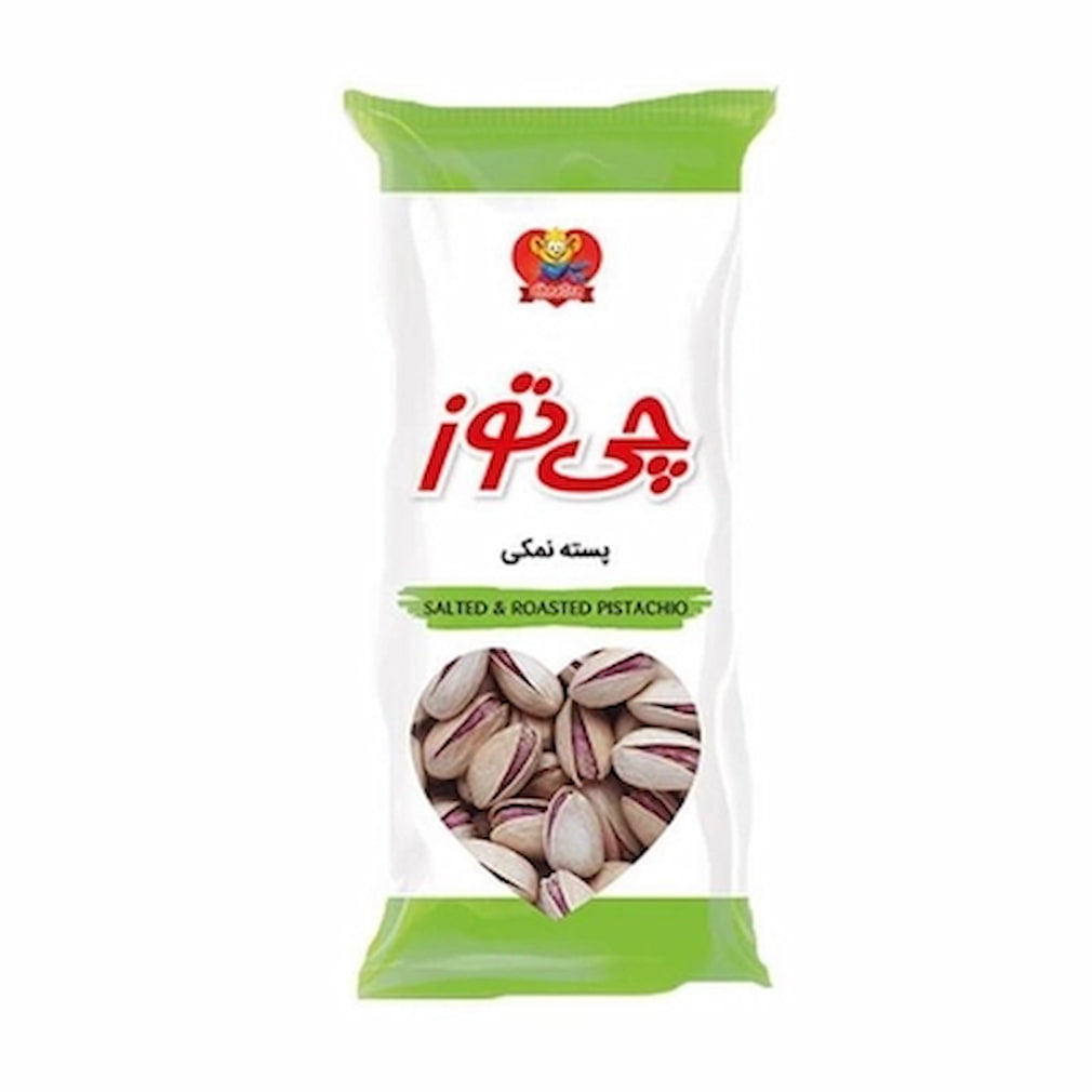 پسته نمکی چی توز با دانه های درشت و برشته