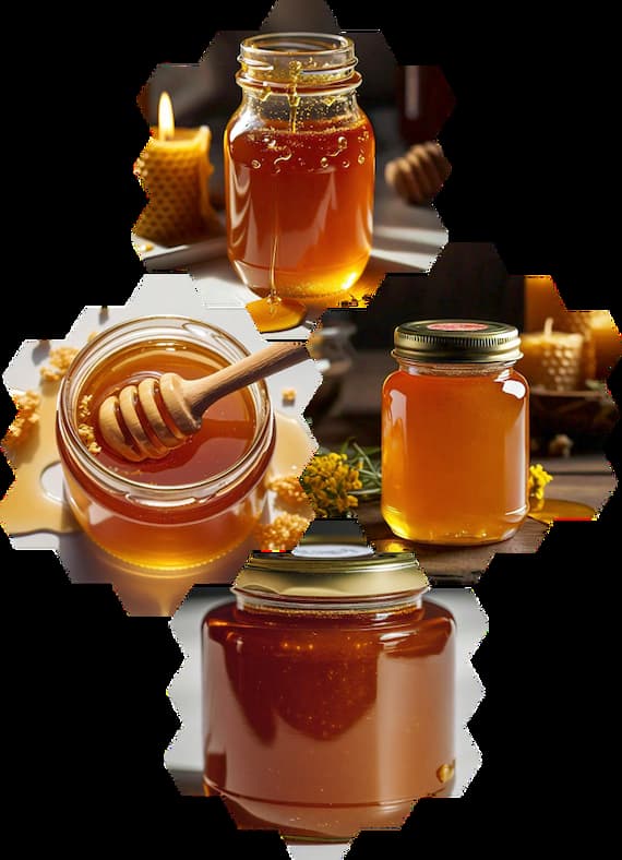 تصویر 3 از قیمت خرید مستقیم عسل شیشه ای از تولید کننده