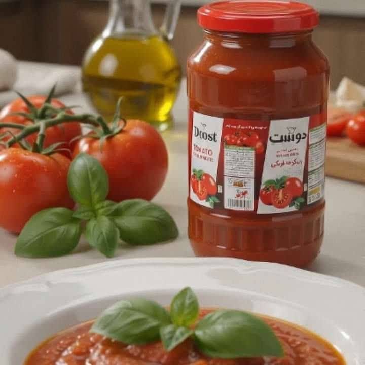 تصویر 1 از فروش کنسرو رب گوجه فرنگی صادراتی + بسته‌بندی و اسپتیک