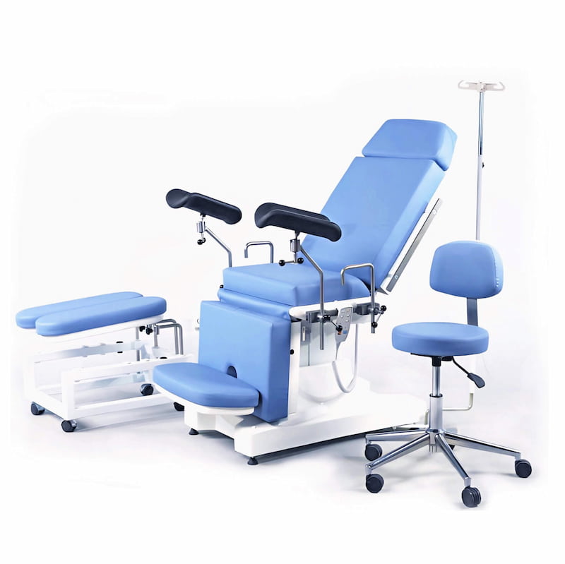 تخت ژنیکولوژی سه موتوره همراه با زیرپایی متغیر