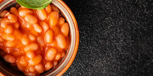 خرید کنسرو لوبیا چیتی با سس گوجه فرنگی + قیمت فروش استثنایی