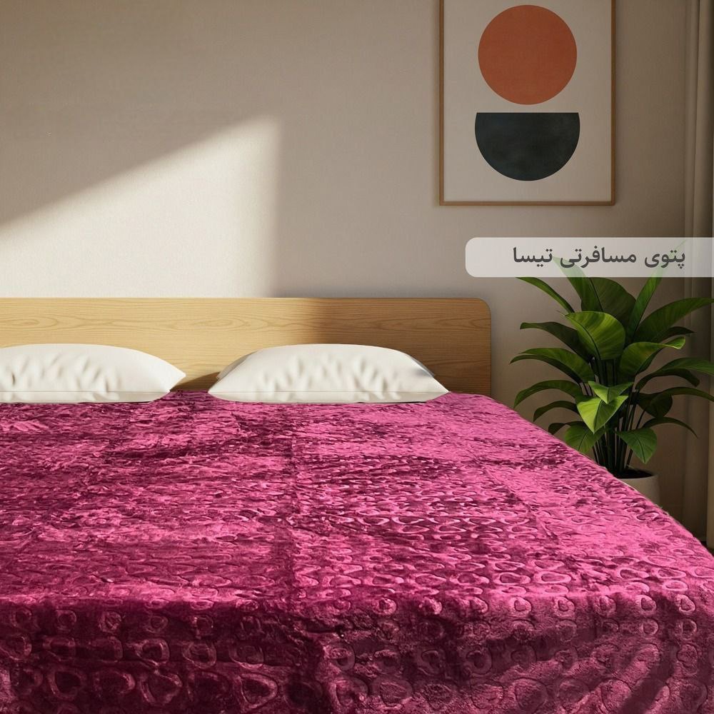 خرید عمده و کف بازار پتو مسافرتی تیسا دو نفره