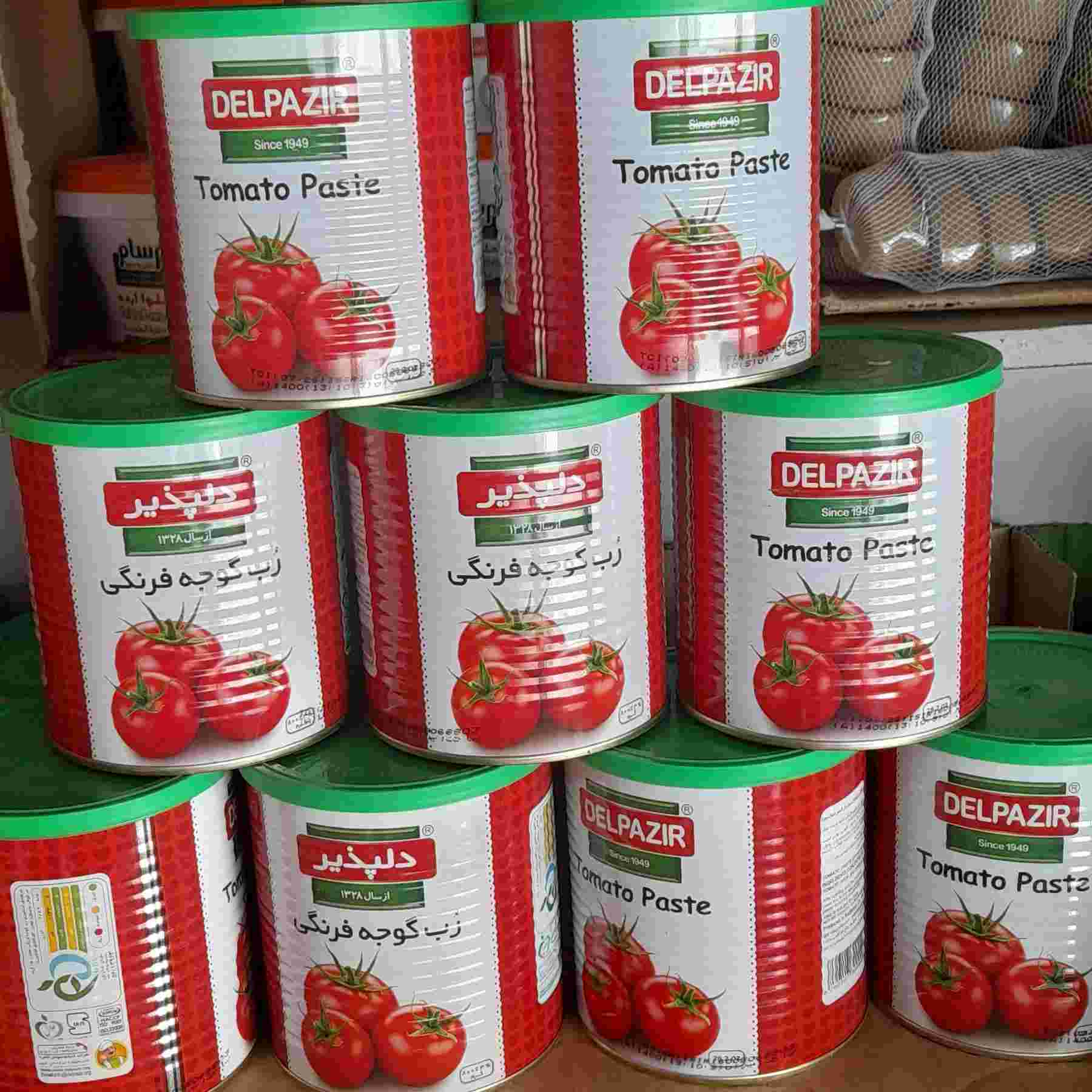 تصویر 3 از خرید و قیمت کنسرو رب گوجه فرنگی + فروش عمده